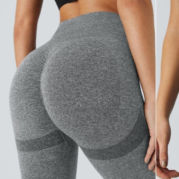 HALARA Seamless Flow High Waisted Butt Lifting Leggings - Picture 3 of 8